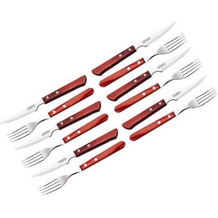 Tramontina 6 Kişilik Steak Et Çatal Bıçak Seti