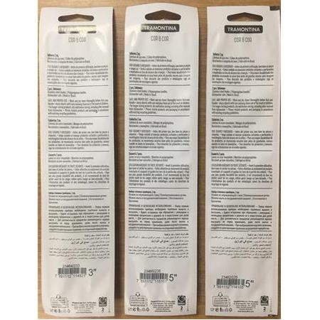 Tramontina 6 Adet 3 Boy Çok Amaçlı Tırtıklı Mutfak Bıçağı Seti - Yeni Lacivert